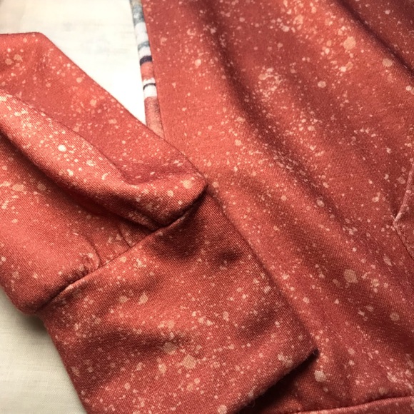 Aztec-Inspired Rust Hoodie - Picture 5 of 10